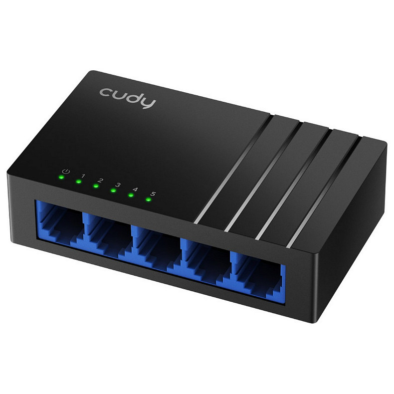 Коммутатор Cudy GS105D, 5 портовый Gigabit Desktop Switch