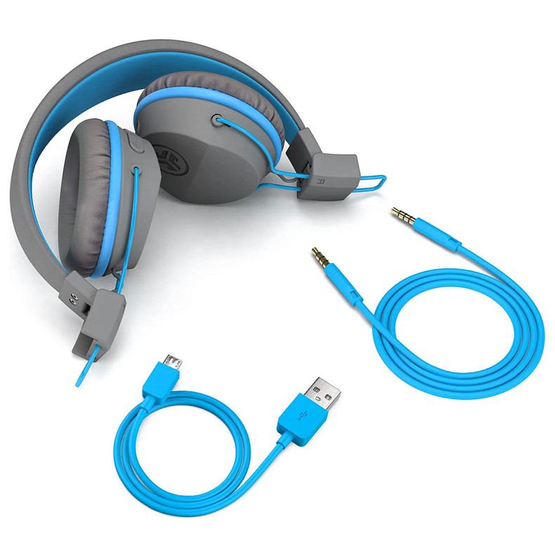Наушники JLAB JBuddies Studio Blue (IEUHBSTUDIORGRYBLU4)