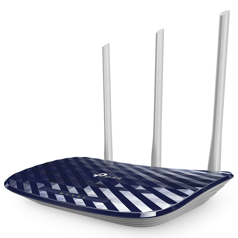 Wi-Fi Роутер TP-LINK Archer C20 (AC750, 1*Wan, 4*LAN,  3 антенны)