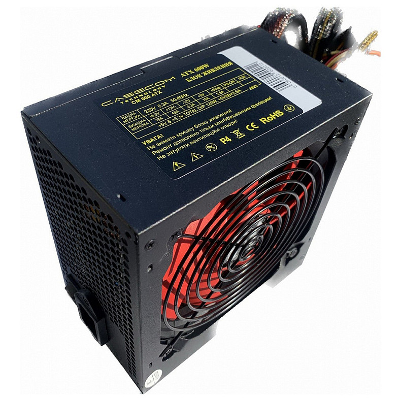 Блок питания CaseCom CM 600 ATX 600W