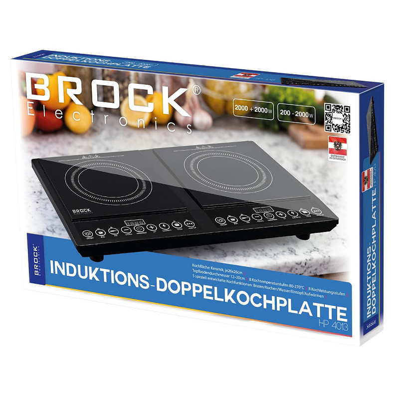 Плита настольная BROCK HP 4013