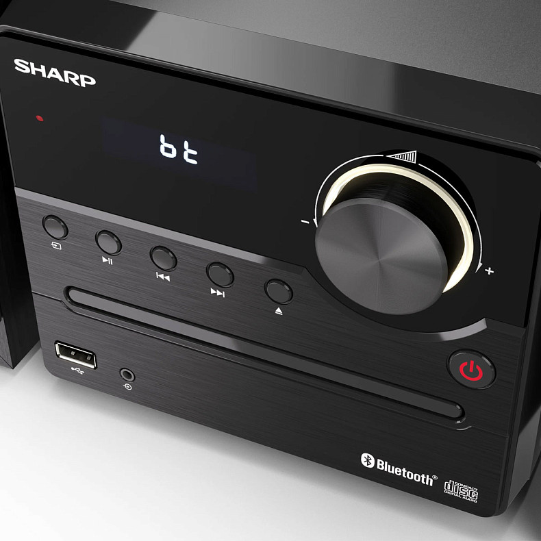 Музыкальный центр Sharp XL-B512(BK) Black