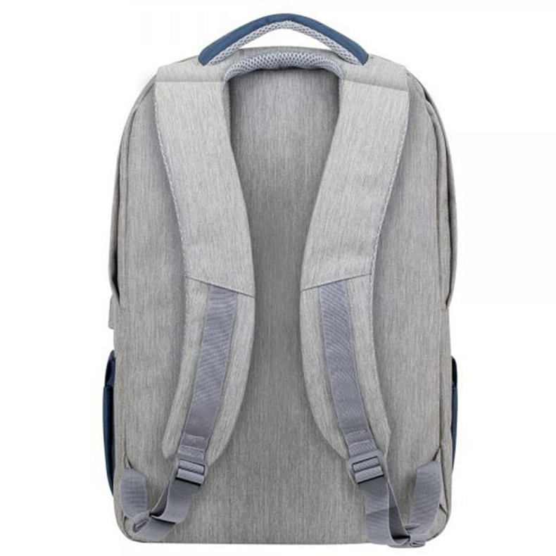 Рюкзак для ноутбука Rivacase 7567 (Grey/ Dark Blue) 17.3" Prater