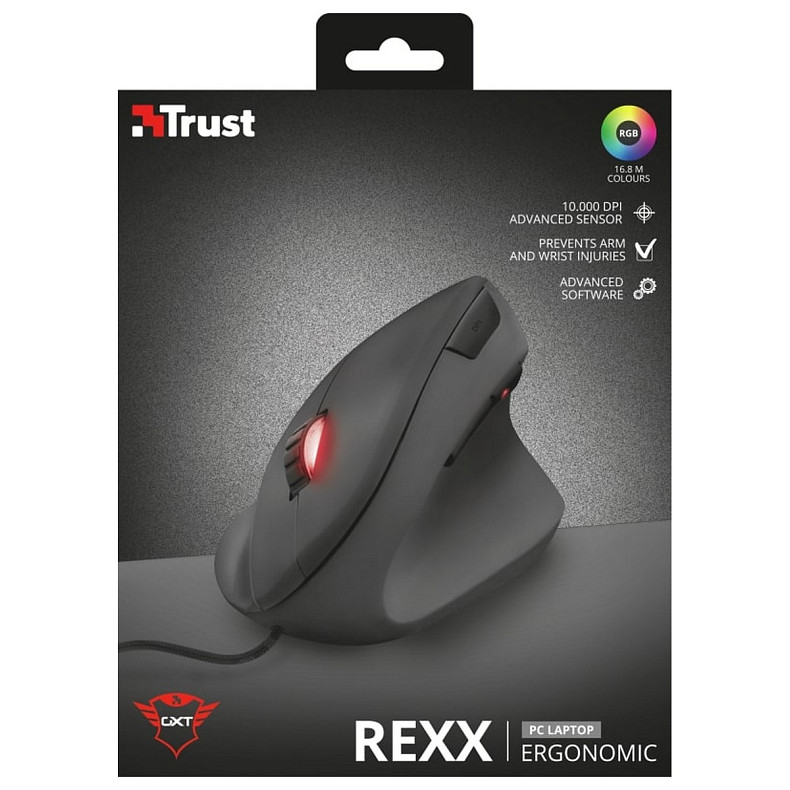 Мышка Trust GXT144 REXX ERGONOMIC BLACK