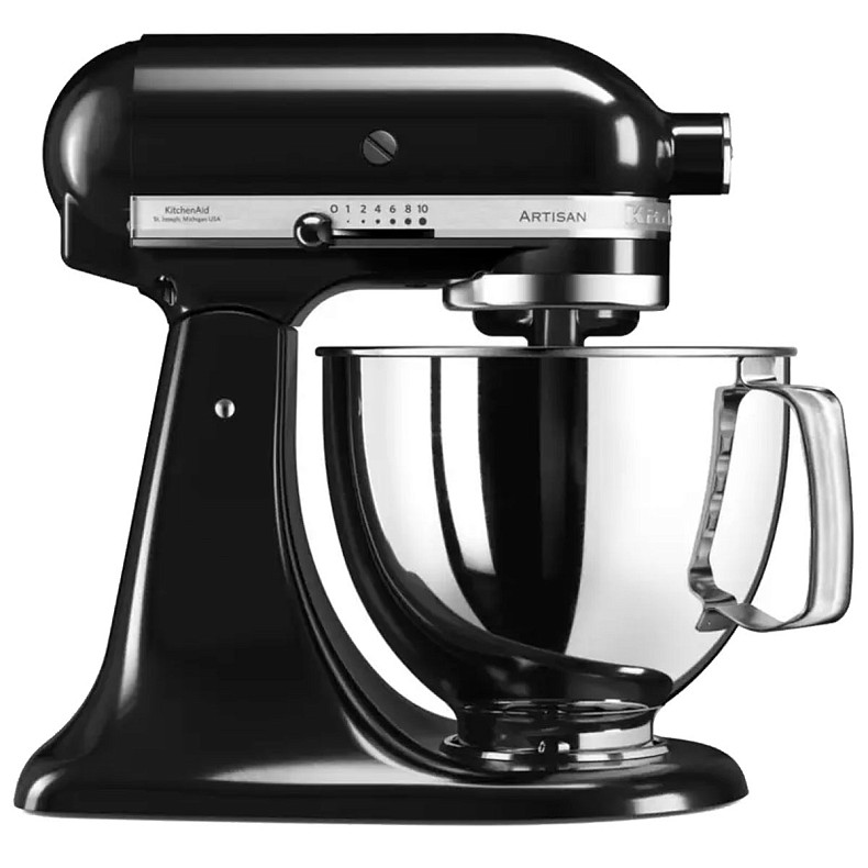 Кухонный комбайн KitchenAid Artisan 4,8 л 5KSM125EOB с откидным блоком черный