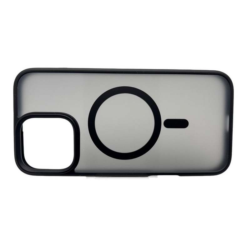 Чeхол-накладка BeCover Metal Buttons Case MagSafe для Apple iPhone 16 Pro Max Black (712099)