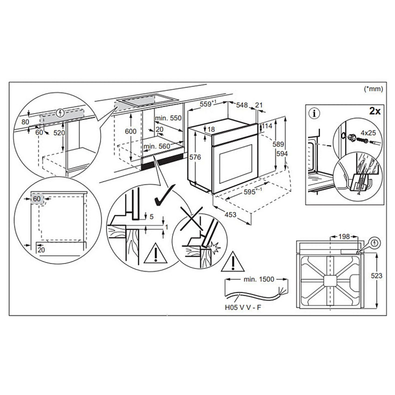 Духовой шкаф электрический Electrolux LOD8C39Z