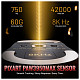Мышка Attack Shark X8 ULTRA, Wireless/Bluetooth, 42000dpi. (PAW3950MAX), 6кн., Black