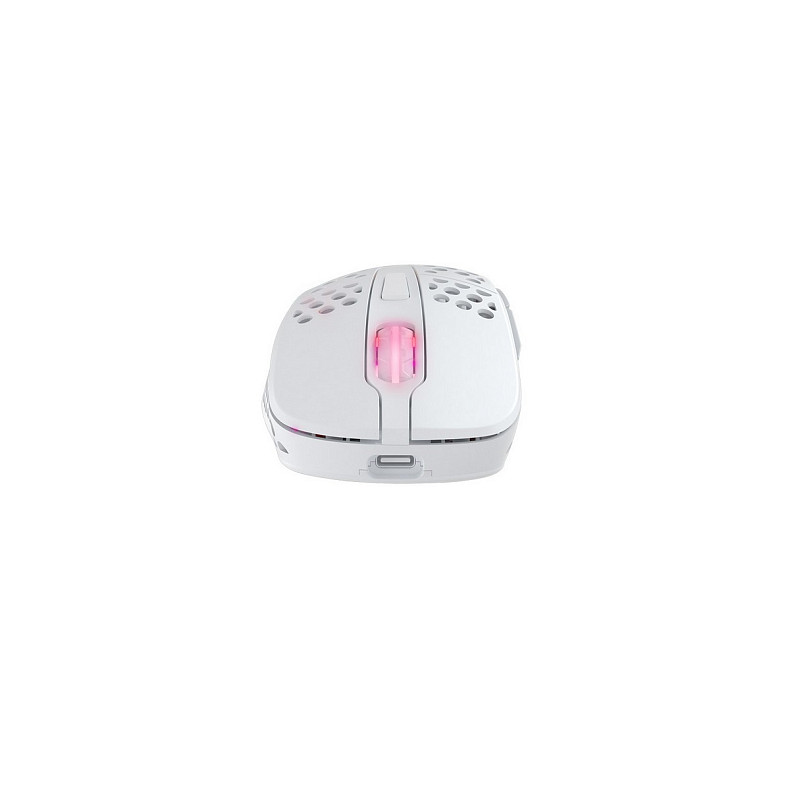Мышь Xtrfy M4, WL/USB-A, RGB, белый