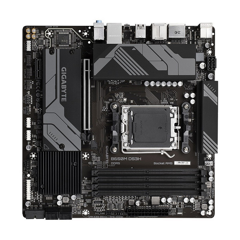 Материнская плата Gigabyte B650M DS3H Socket AM5