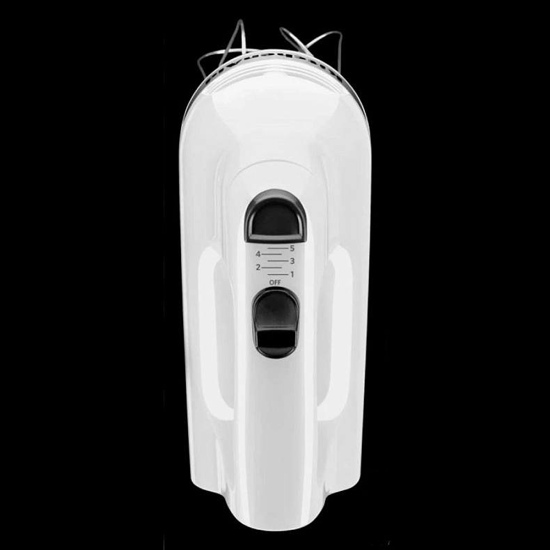 Міксер KitchenAid CLASSIC 5KHM5110EWH ручний 5 швидкостей білий