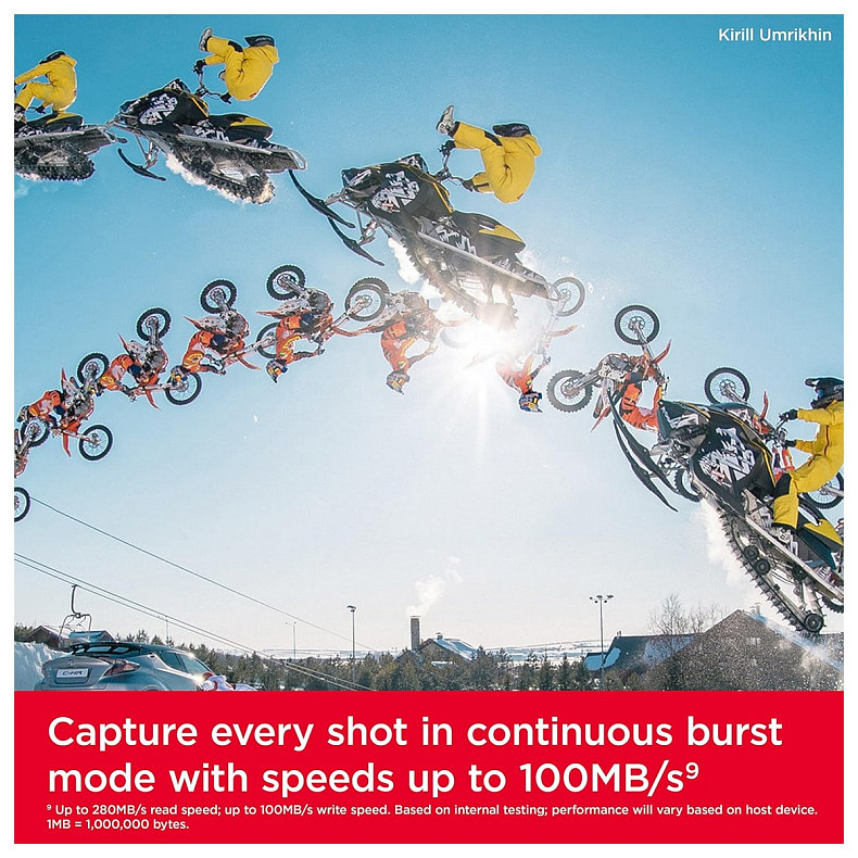 Карта пам'яті SanDisk SD 128GB C10 UHS-II U3 R280/W100MB/s Extreme Pro V60