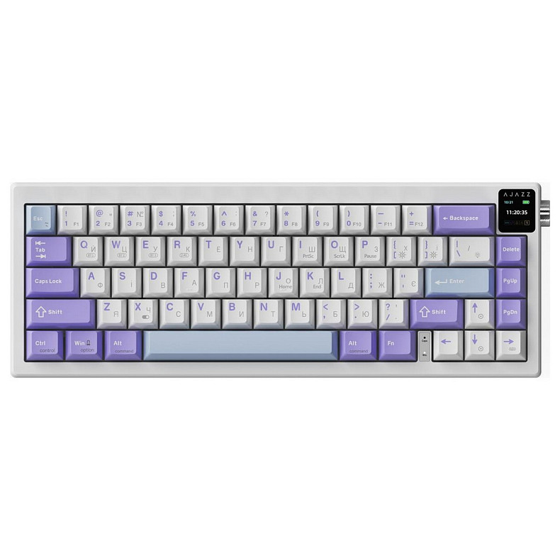 Клавіатура Ajazz AK650 Flying Fish Switch Purple (AK650-FF-PWB)