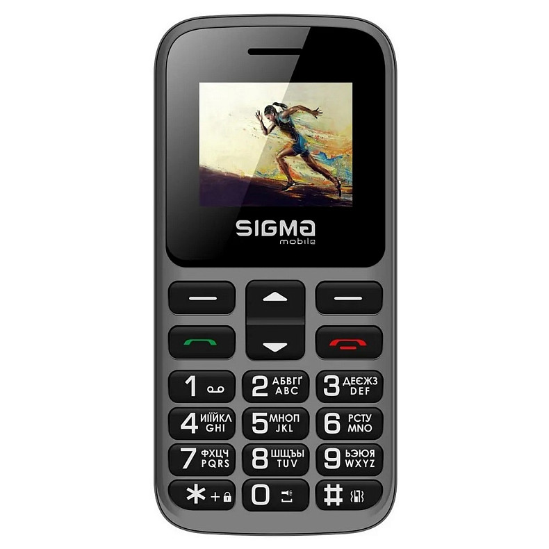 Мобільний телефон Sigma mobile Comfort 50 Hit 2020 Dual Sim Grey (4827798120927)