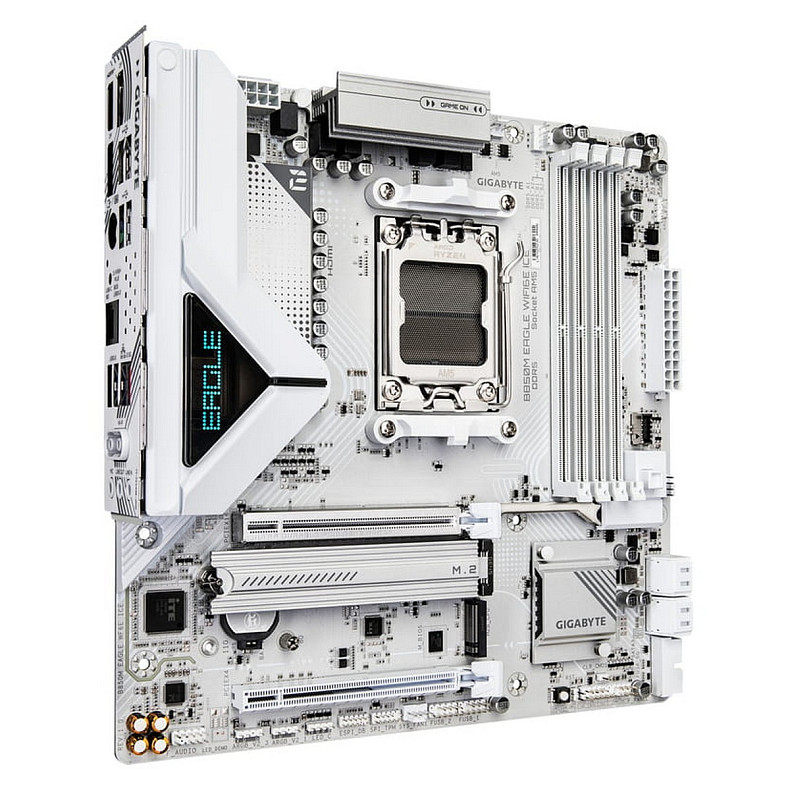 Материнська плата Gigabyte B850M Eagle WiFi6E Ice Socket AM5