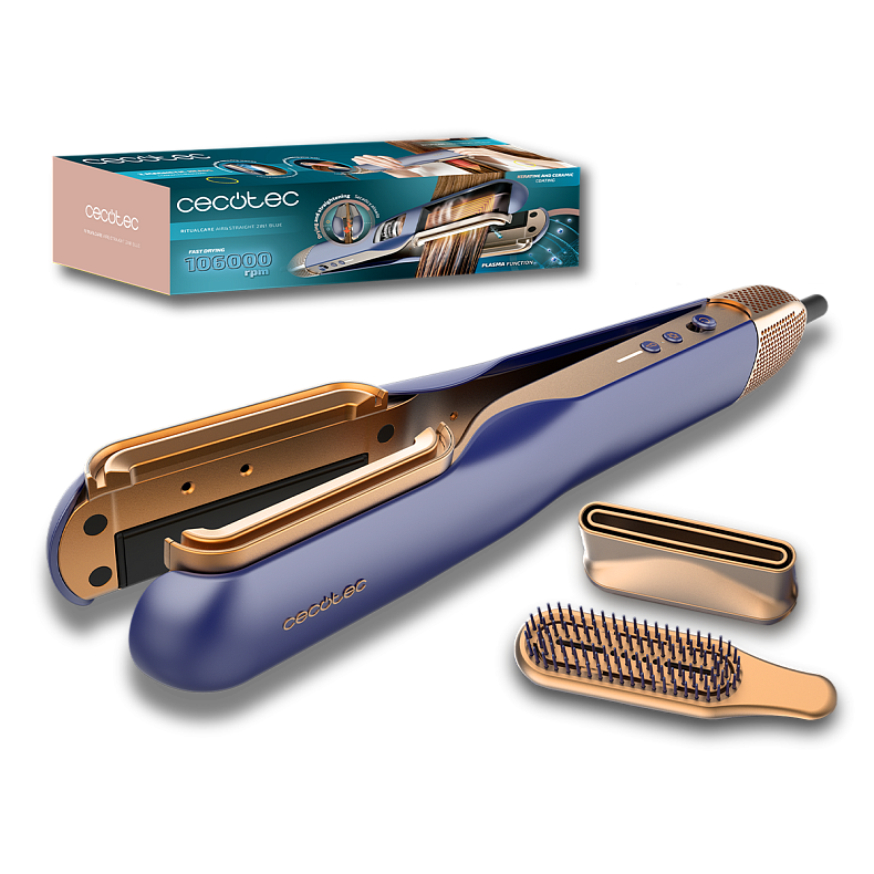 Фен-випрямляч CECOTEC RitualCare Air Lisse 2in1 Blue
