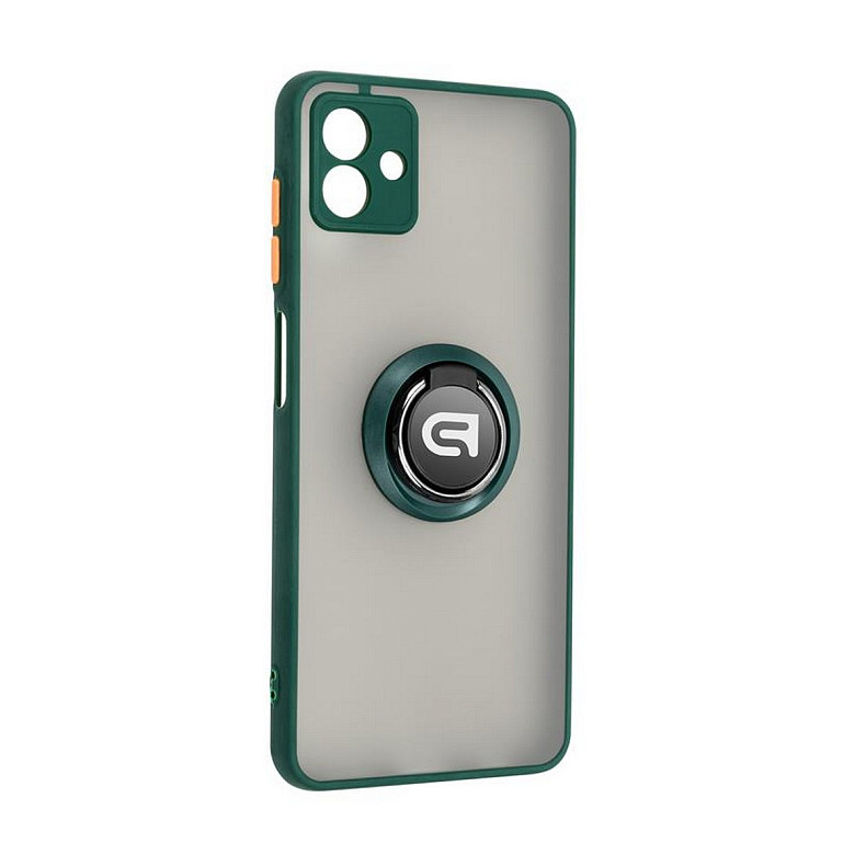 Чехол-накладка Armorstandart Frosted Matte Ring для Samsung Galaxy A04 SM-A045 Dark Green (ARM68343)