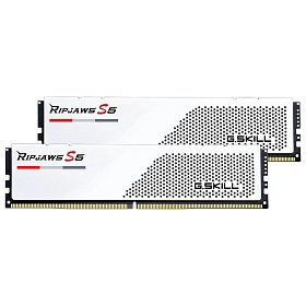 ОЗУ G.Skill DDR5 2x16GB/5200 Ripjaws S5 White (F5-5200J3636C16GX2-RS5W)