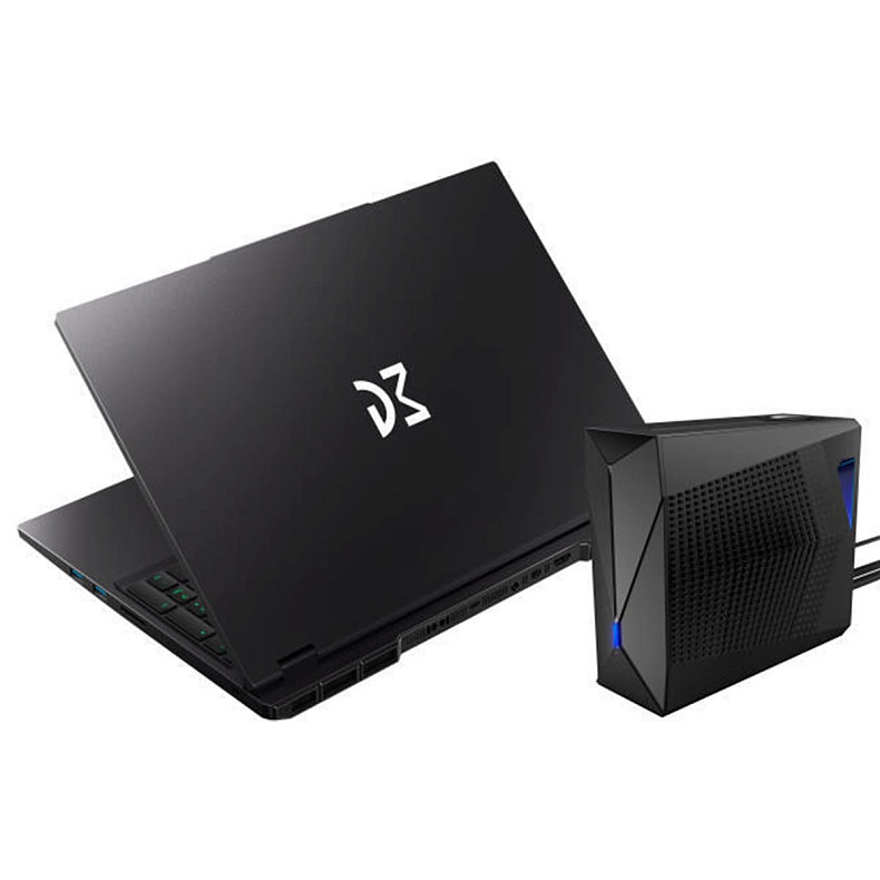 Ноутбук Dream Machines RT5080-16 16QHD+, AMD R9-9955HX3D, 32GB, F2TB, NVD5080-16, DOS, чорний