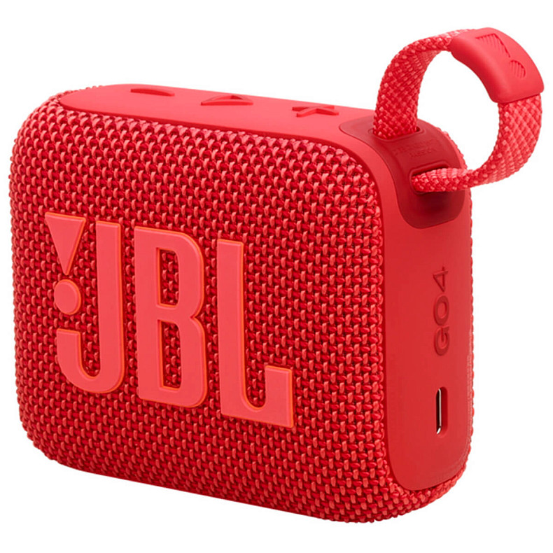 Портативная акустика JBL GO 4 Red (JBLGO4RED)