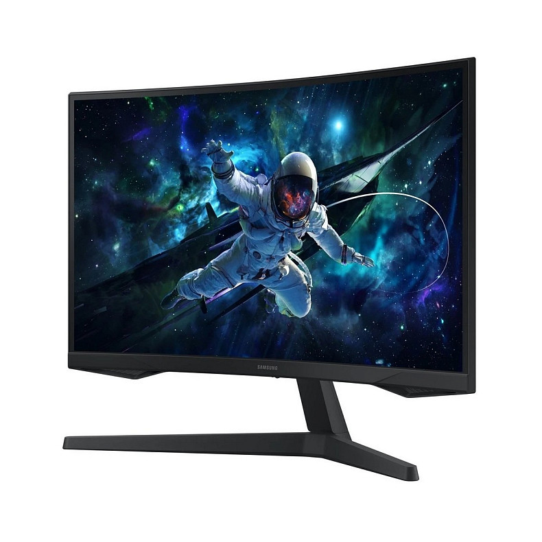 Монітор Samsung 27" Odyssey G5 S27CG550 Black (LS27CG550EIXUA) VA Black Curved 165Hz