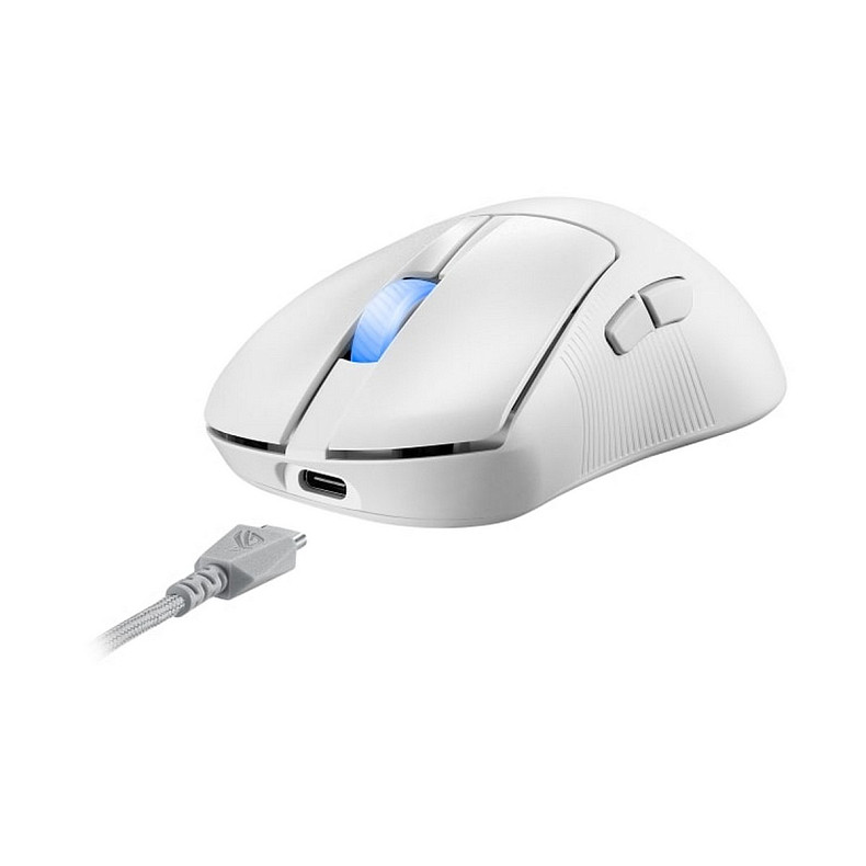Миша бездротова Asus ROG Keris II Ace White (90MP03N0-BMUA10)