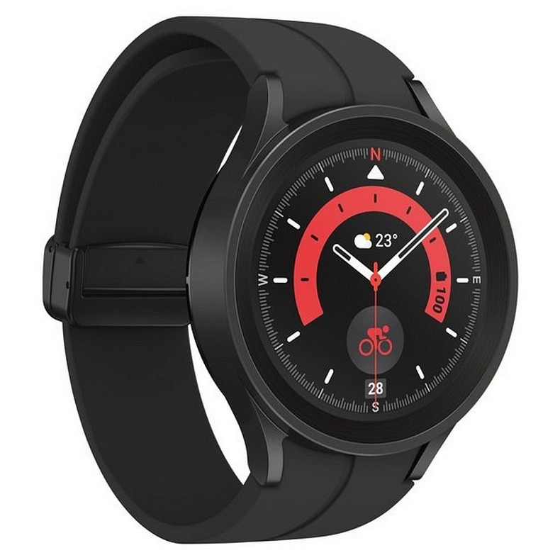 Смарт-часы Samsung Galaxy Watch 5 Pro 45mm LTE (R925) Black Titanium (SM-R925FZKASEK)