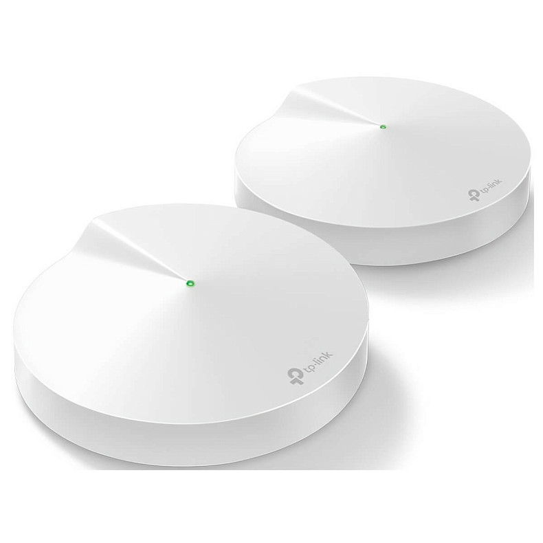 WiFi MESH система TP-LINK DECO M9 plus 2 pcs AC2200, 2xGE LAN/WAN, 1xUSB 2.0, MESH, MU-MIMO, Zigbee