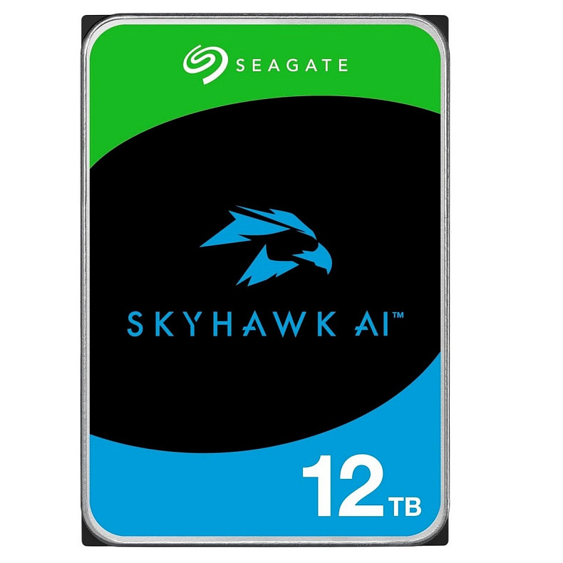 HDD диск Seagate SkyHawk AI Surveillance 12TB SATA 7200RPM 512MB (ST12000VE003)