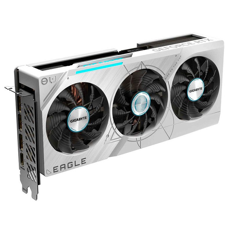 Відеокарта GIGABYTE GeForce RTX 4070 SUPER 12GB GDDR6X EAGLE OC ICE