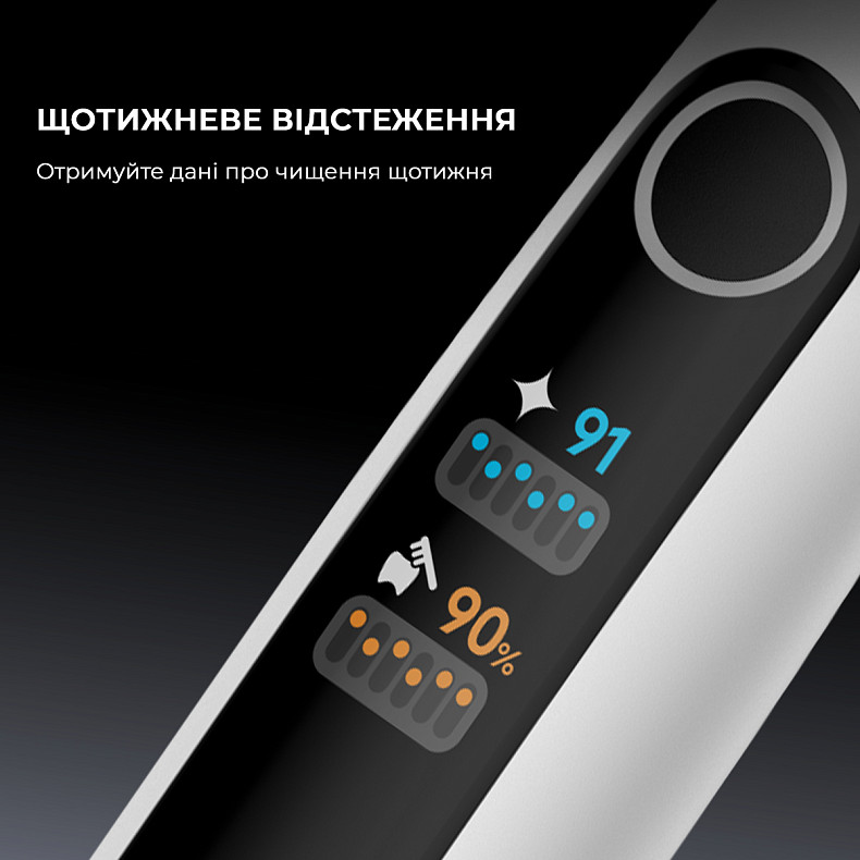 Електрична зубна щітка Oclean X Pro 20 Set Electric Toothbrush Black