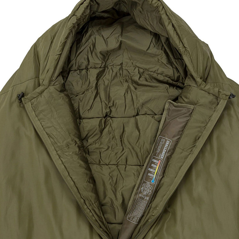 Спальний мішок Highlander Challenger 400/-8°C Olive (SB178-OG)