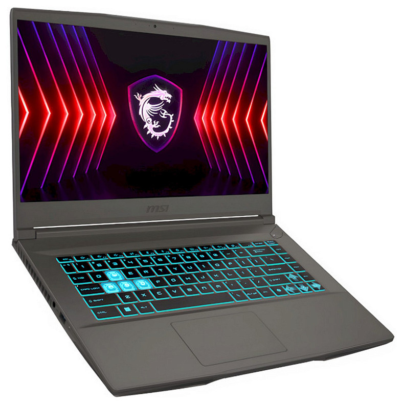 Ноутбук MSI Thin 15 B13UCX 15.6 FHD, Intel i5-13420H, 16GB, F1TB, NVD2050-4, DOS, черный