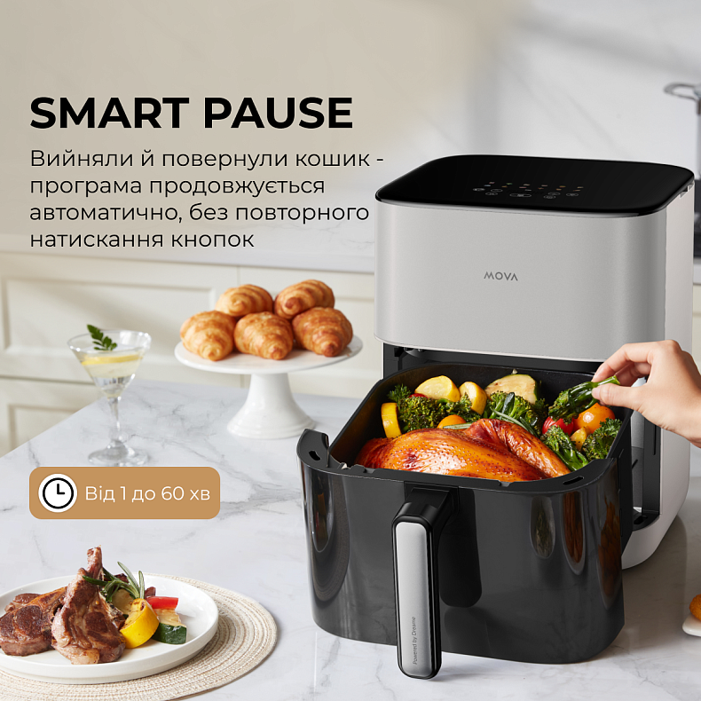 Мультипечь MOVA AeroChef FD10s Pro White