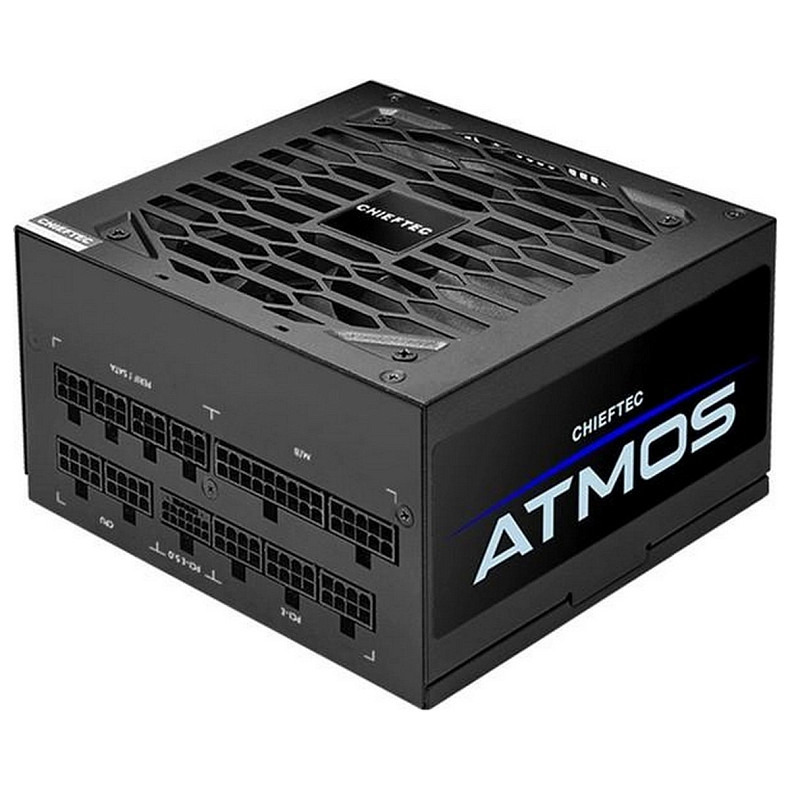 Блок живлення CHIEFTEC Atmos (750W), >90%, 80+ Gold, 135мм FDB, 1xMB 24pin(20+4), 2xCPU 8pin(4+4),