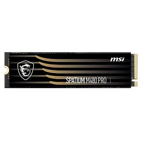 Накопичувач SSD MSI Spatium M480 Pro 4TB M.2 2280 PCIe 4.0 x4 NVMe 3D NAND TLC (S78-440R050-P83)