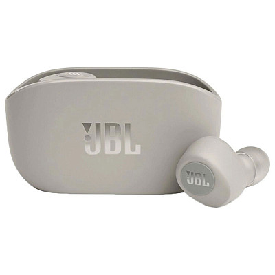 Наушники с микрофоном JBL Vibe 100TWS Ivory (JBLV100TWSIVREU)