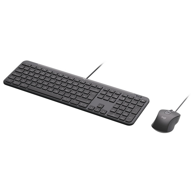 Комплект (клавиатура, мышь) Logitech Signature Slim Combo MK620 Graphite (920-013349)