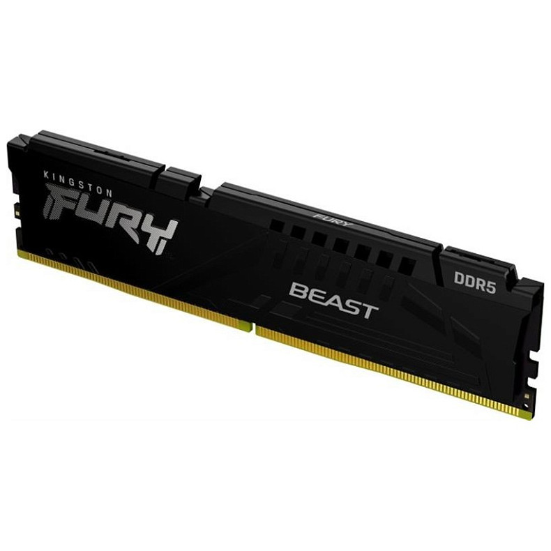 ОЗУ Kingston Fury Beast Black DDR5 16GB 5200 MHz (KF552C40BB-16)