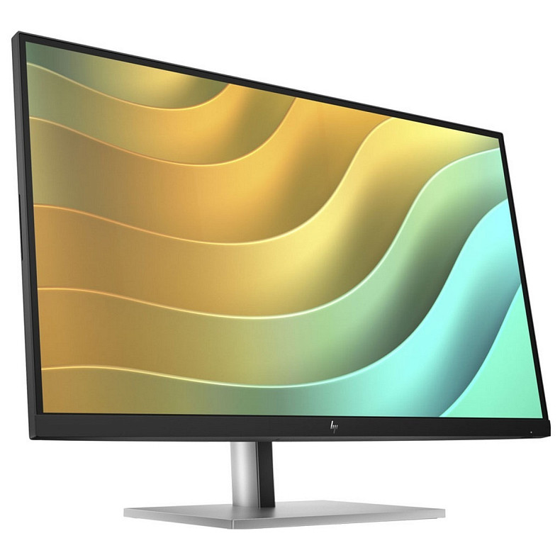 TFT 27" HP E27u G5, QHD, IPS, 75Hz, HDMI, 2xDP, USB-C, RJ-45, HAS, Pivot, черно-серебристый