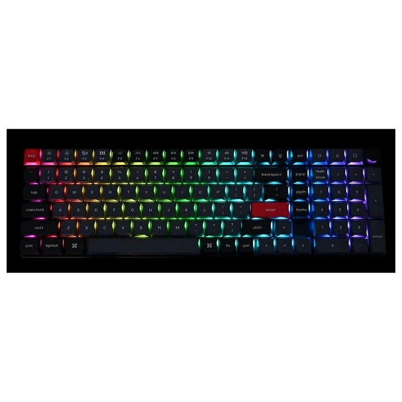 Клавіатура Keychron K17 Pro 100Key Gateron MX 2.0 Blue WL/BT/USB-A QMK Hot-Swap RGB