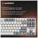 Клавіатура GamePro Genesis Metallic MK110W Outemu Red Swithes USB White