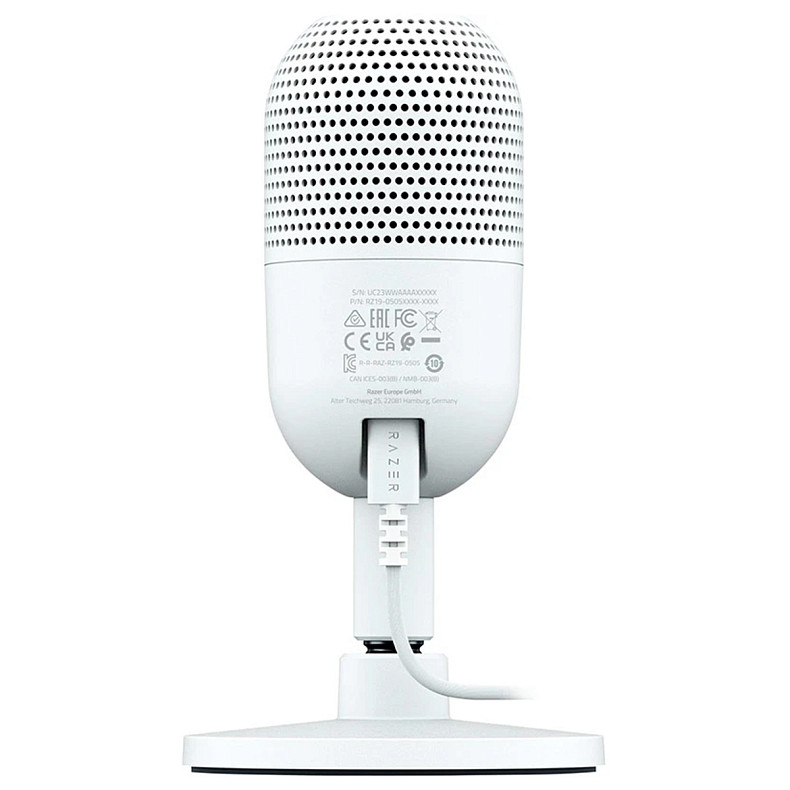 Мікрофон RAZER Seiren V3 mini, White (RZ19-05050300-R3M1)