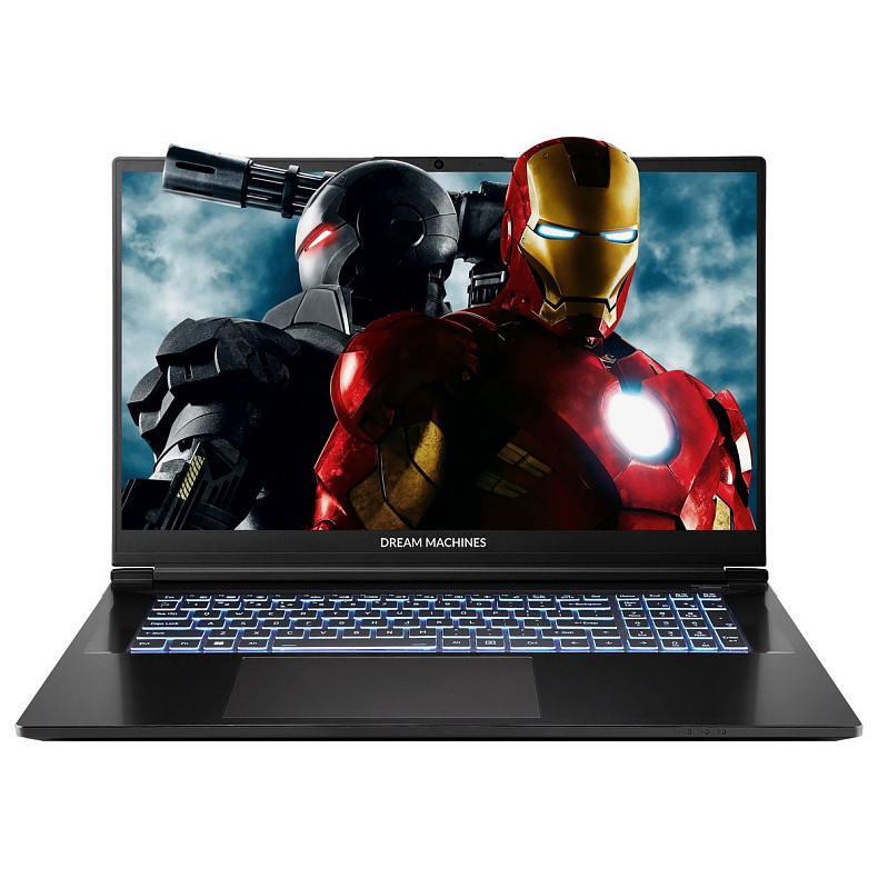 Ноутбук Dream Machines RG5060-17 17.3QHD IPS, Intel i9-14900HX, 32GB, F1TB, NVD5060-8, DOS, черный