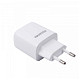 Зарядний пристрій Maxxter (1USBх3А) QC3.0 White (WC-PD-CtL-01) + кабель Lightning
