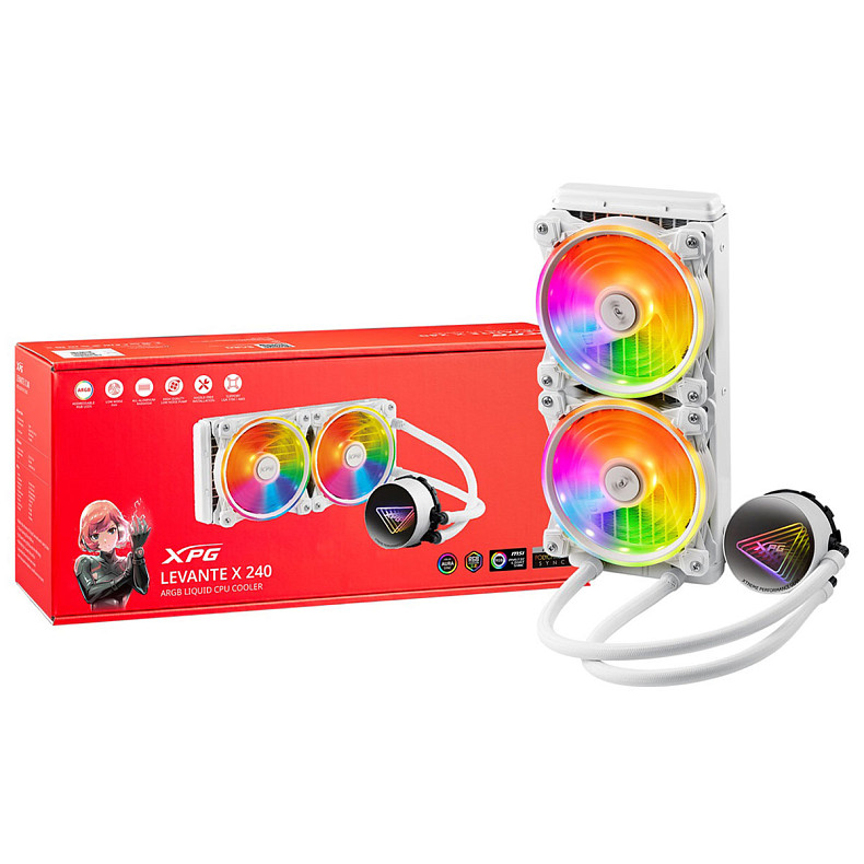 Система охолодження ADATA LEVANTEX240-WHCWW