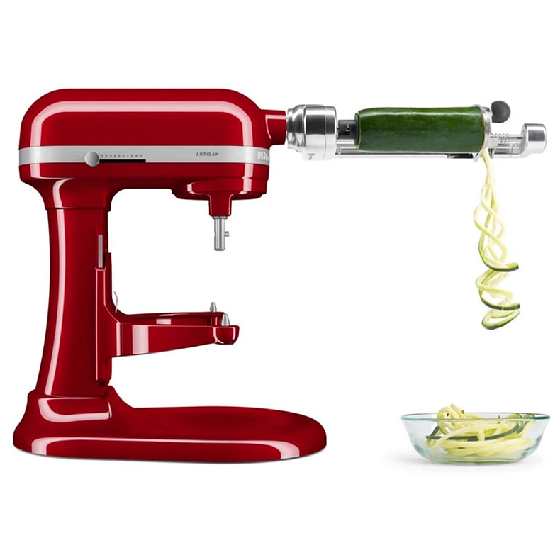 Кухонний комбайн KitchenAid Artisan 5,6 л 5KSM60SPXEER з підйомною чашею, червоний