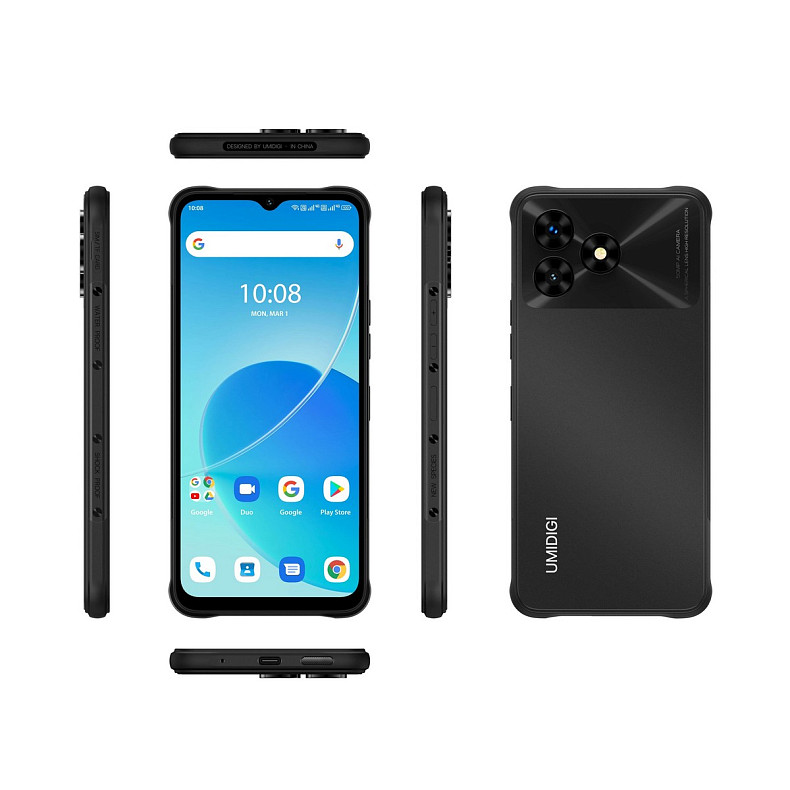 Смартфон UMIDIGI G5 Mecha 8/128GB Graphite Black (6973553523002)