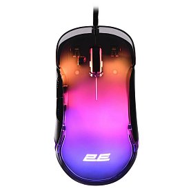 Мишка 2E GAMING MG345 RGB USB Transparent