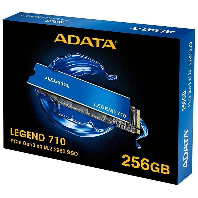 SSD диск ADATA M.2 256GB PCIe 3.0 XPG LEGEND 710 (ALEG-710-256GCS)